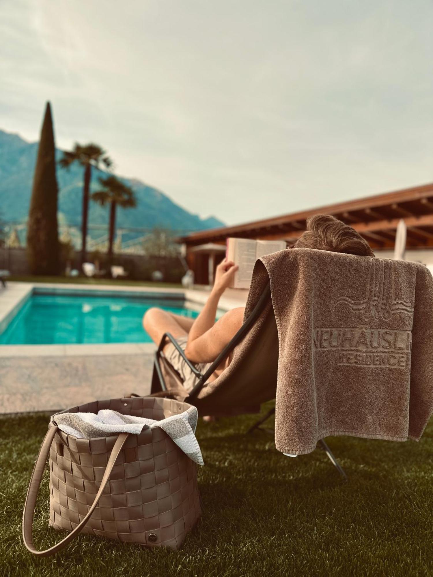Residence Neuhaeuslhof Merano Bagian luar foto